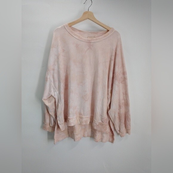 Found Sweatshirt Tie Dye Size M Oversized Pullover - Picture 1 of 11